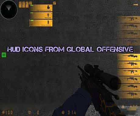 Hud оружия из Global Offensive